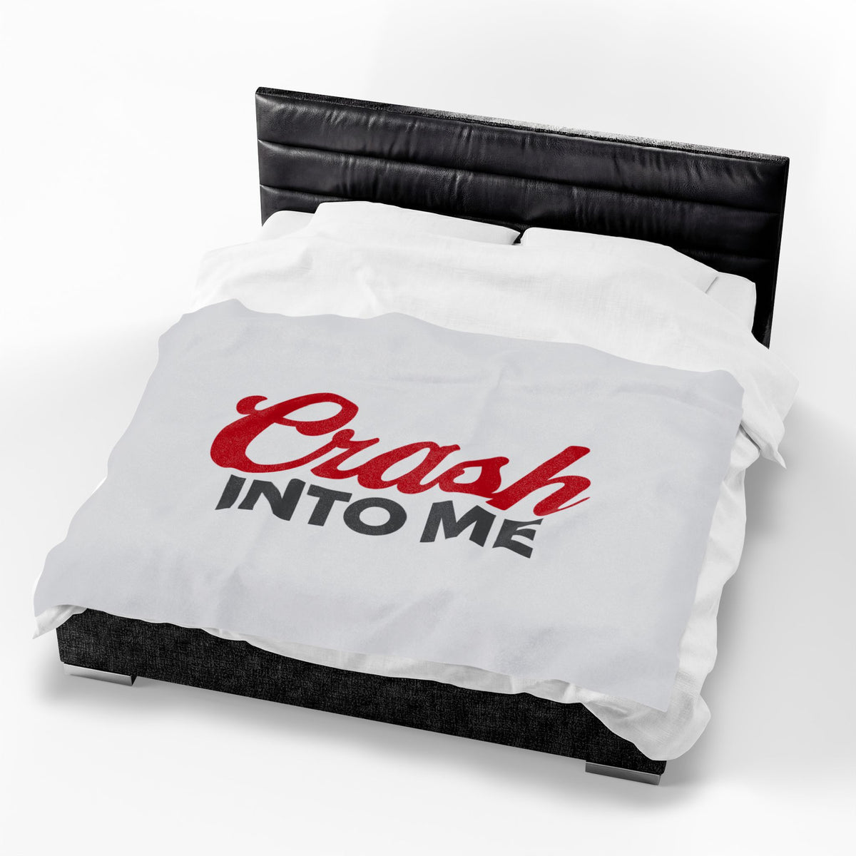 Crash Into Me Velveteen Plush Blanket