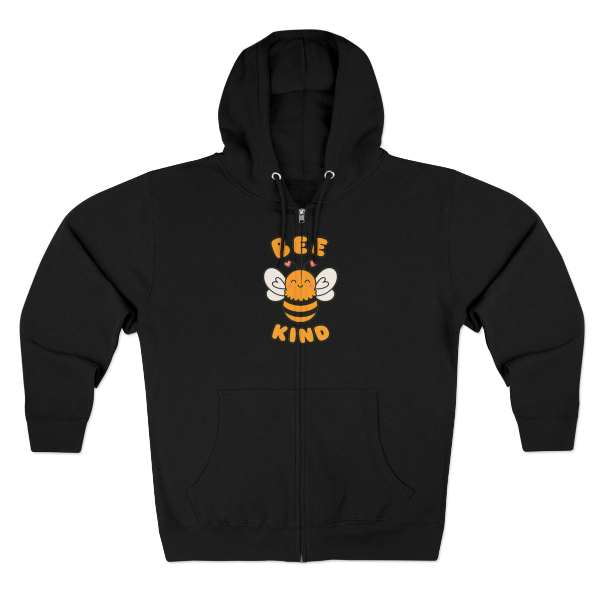Bee Kind Unisex Zip Hoodie