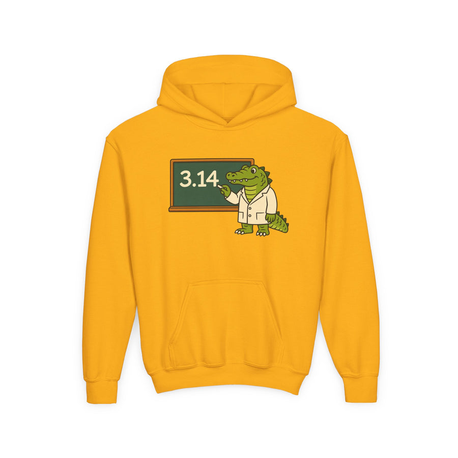 Alligator Pi Kids Pullover Hoodie