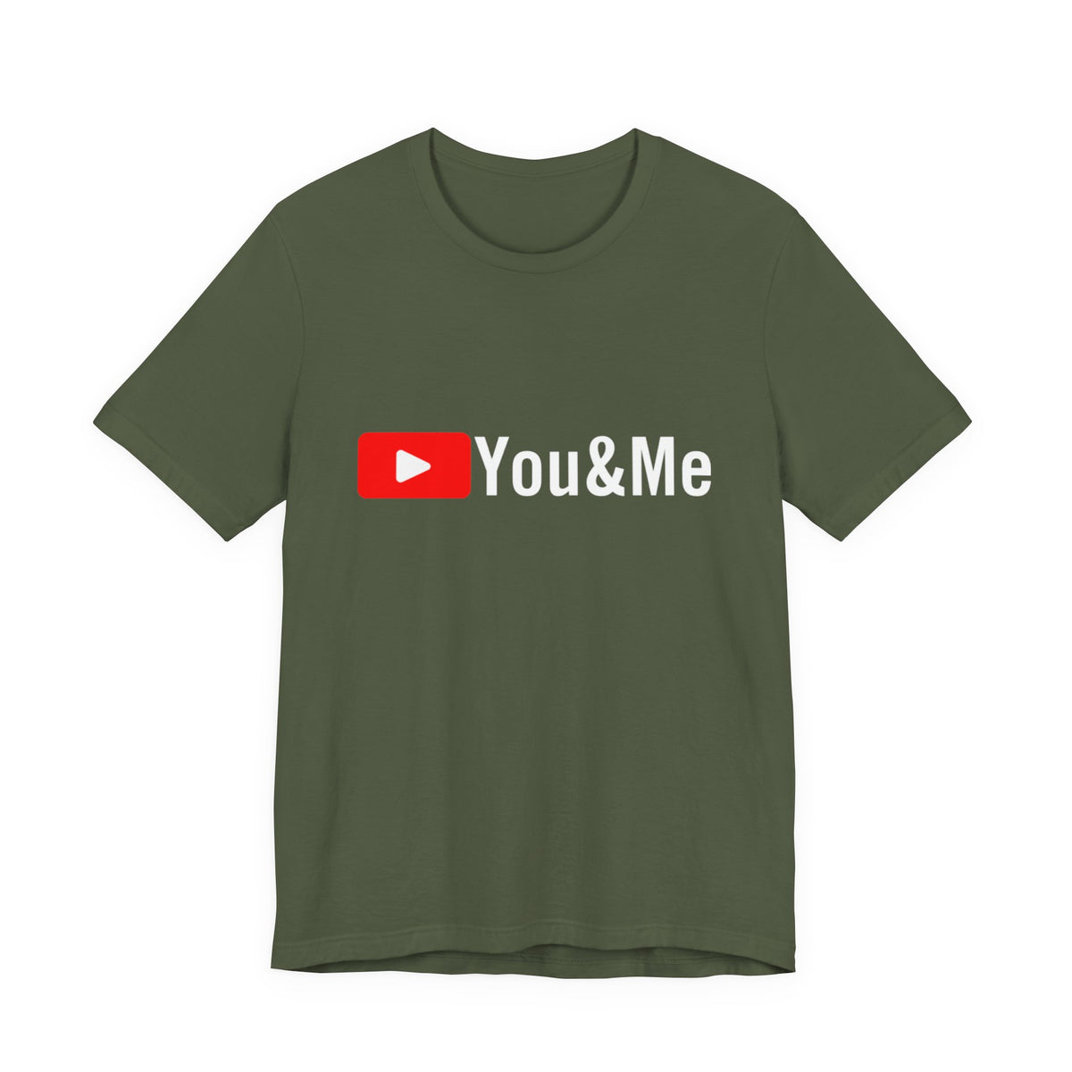 You & Me Tube Unisex Short Sleeve T Shirt