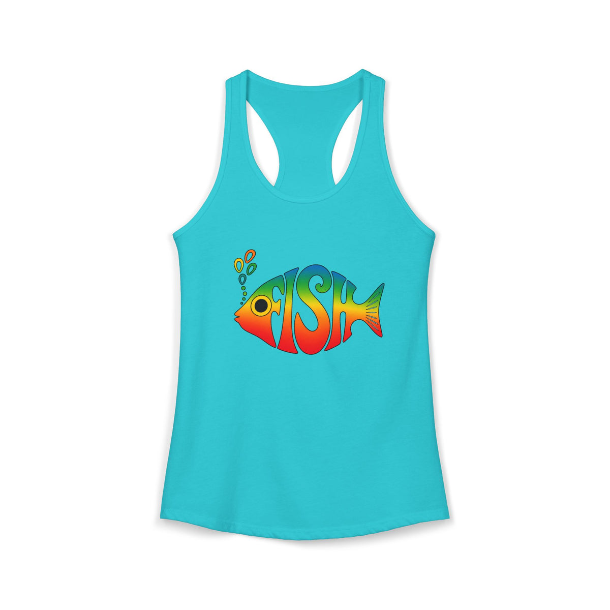 Big Eyed Phish Women's Racerback Tank