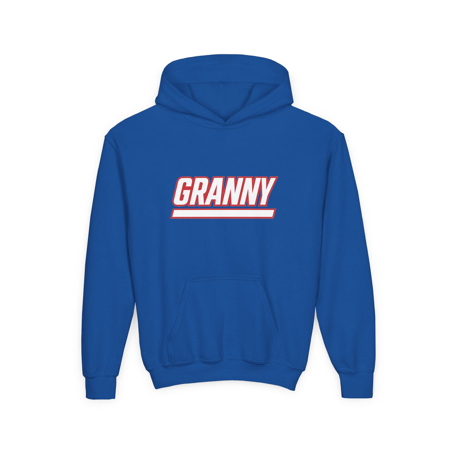 New York Granny Youth Pullover Hoodie