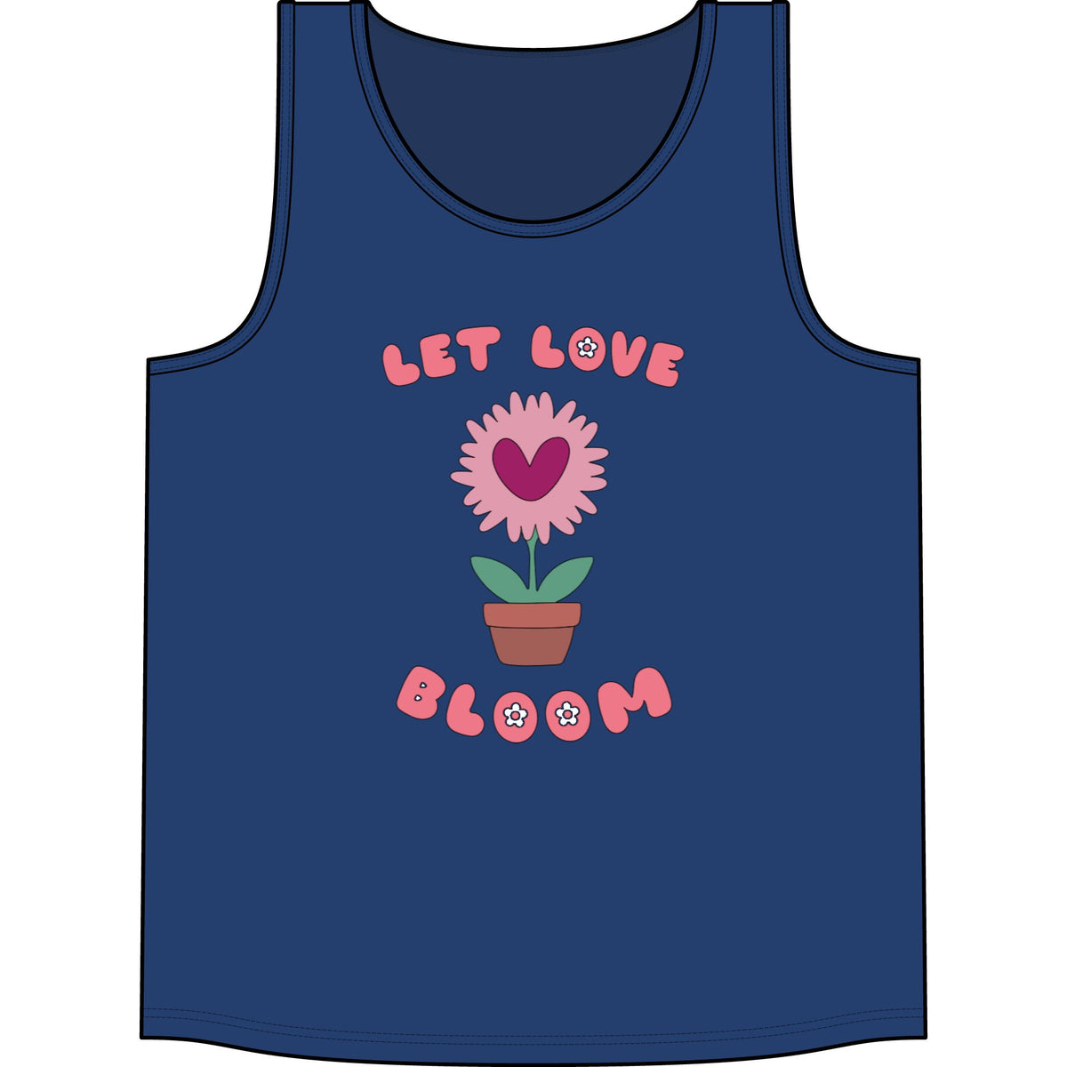 Let Love Bloom Concert Tank