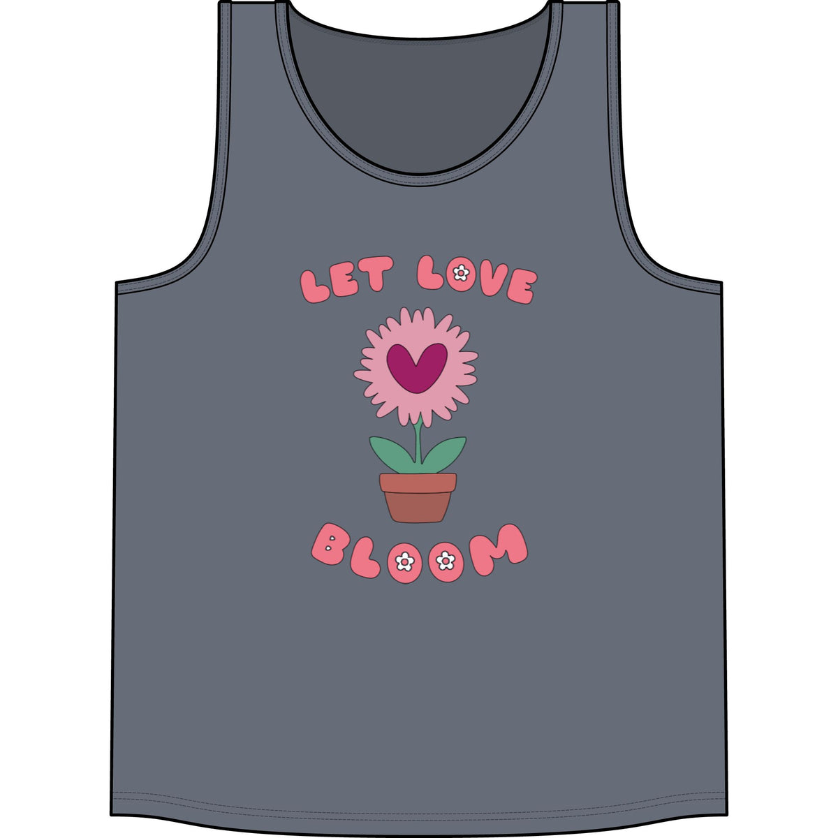 Let Love Bloom Concert Tank