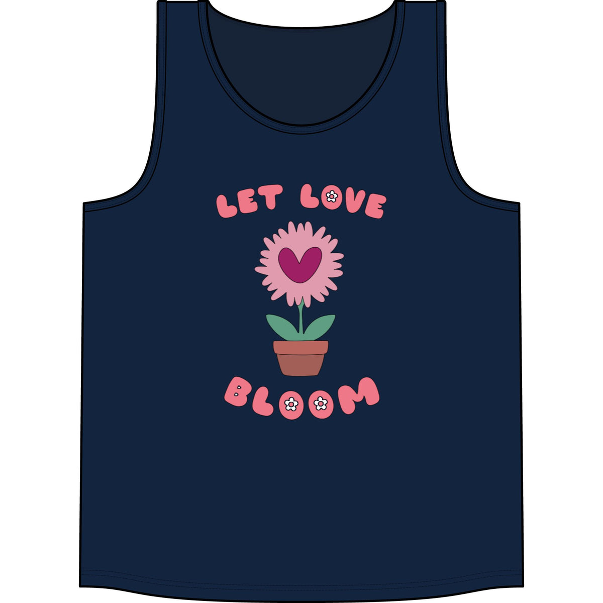 Let Love Bloom Concert Tank