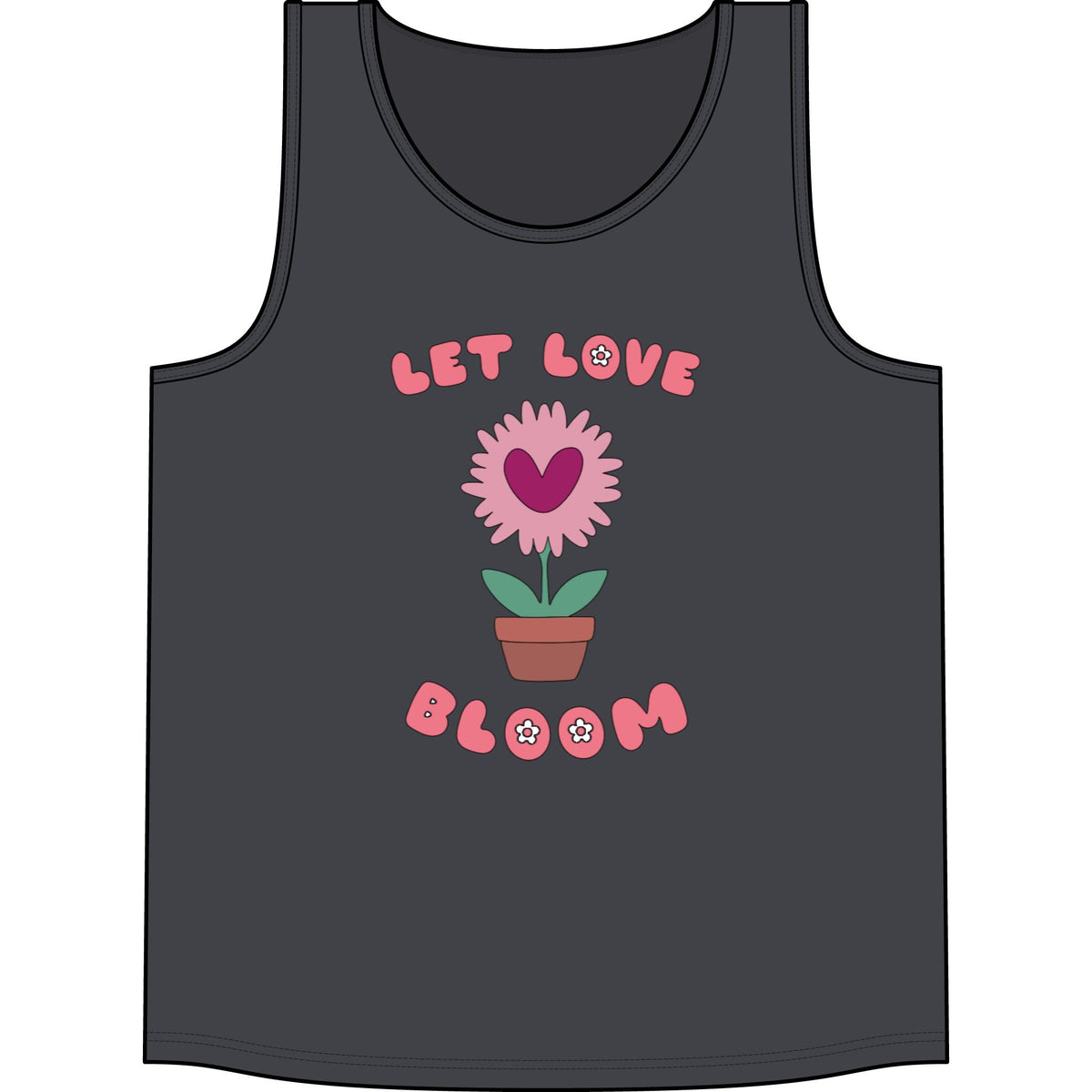 Let Love Bloom Concert Tank