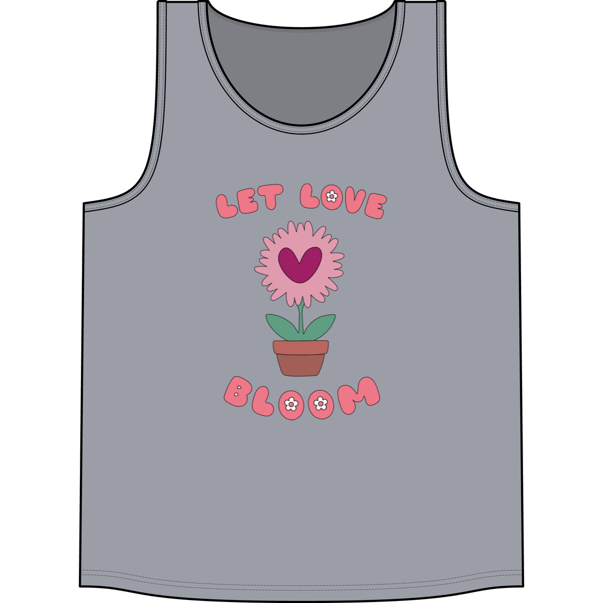 Let Love Bloom Concert Tank