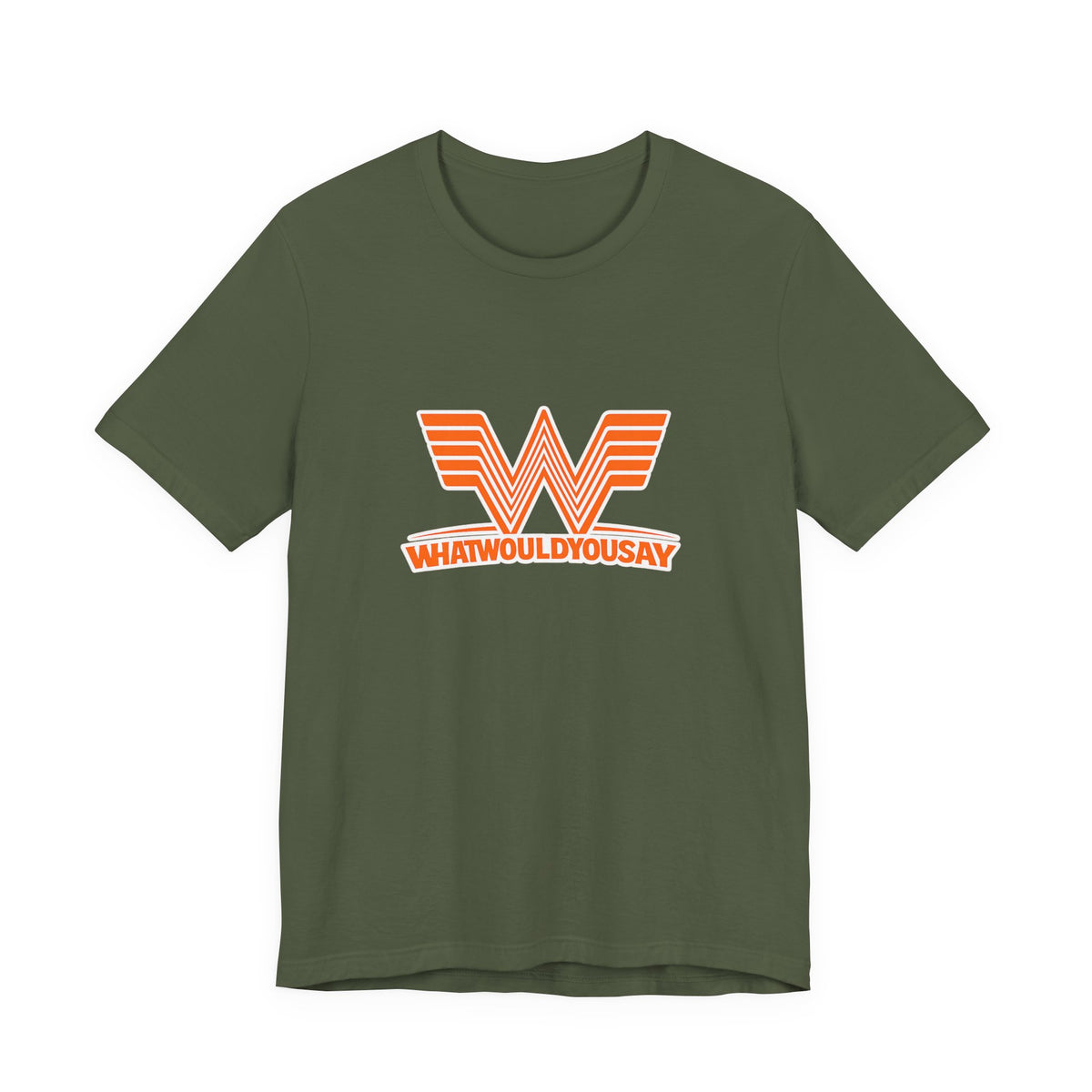 What Would You Say A Burger Unisex T Shirt