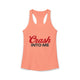 Crash Into Me Women's Racerback Tank