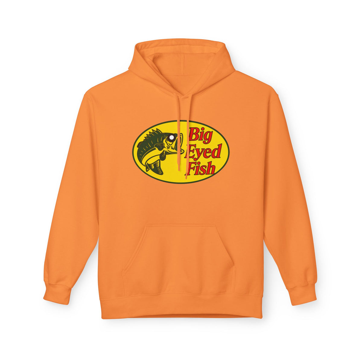 Big Bass Fish Puullover Hoodie