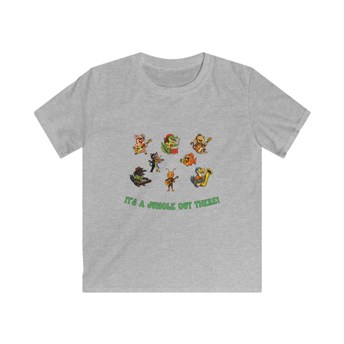 Jungle Band Kids T Shirt