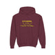 In My Defense... Youth Pullover Hoodie