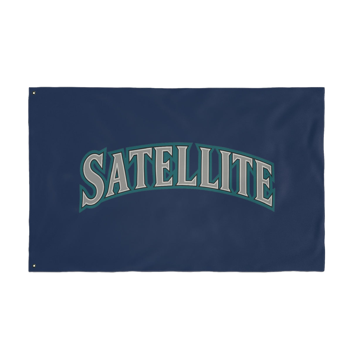 Satellite Mariners Double Sided 36 x 60" Flag