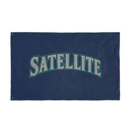 Satellite Mariners Double Sided 36 x 60" Flag