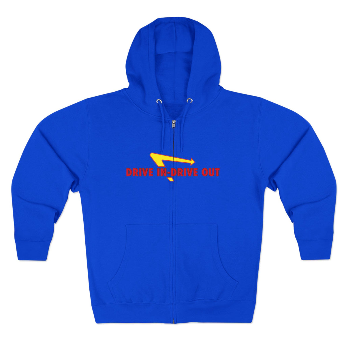 Drive In N Out Zip Up Hoodie