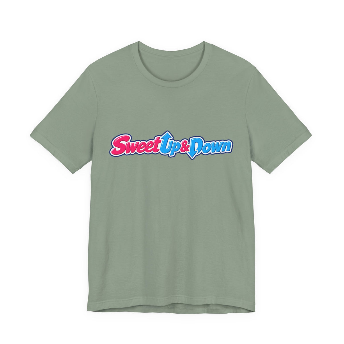 Sweet Up & Down Unisex Short Sleeve T Shirt
