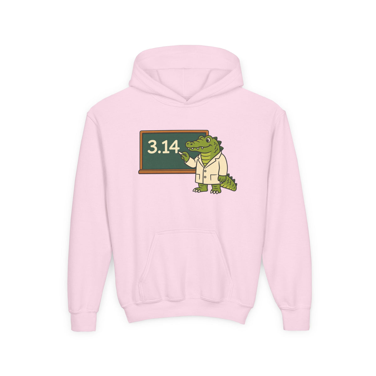 Alligator Pi Kids Pullover Hoodie