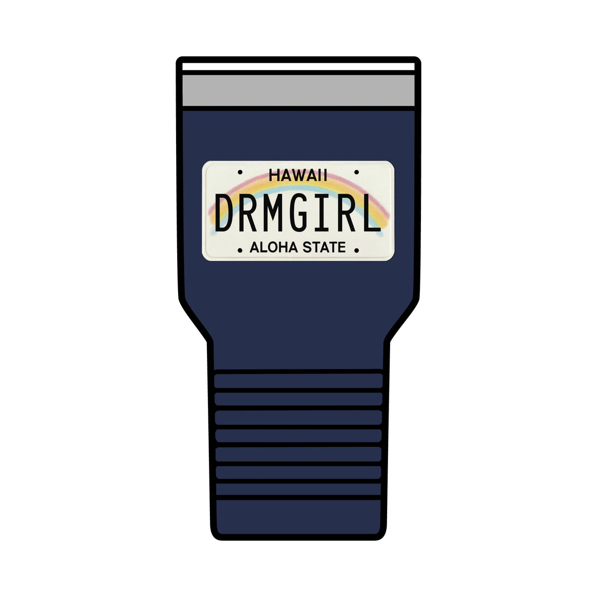 Hawaiian Dreamgirl Polar Camel 30oz Insulated Tumbler