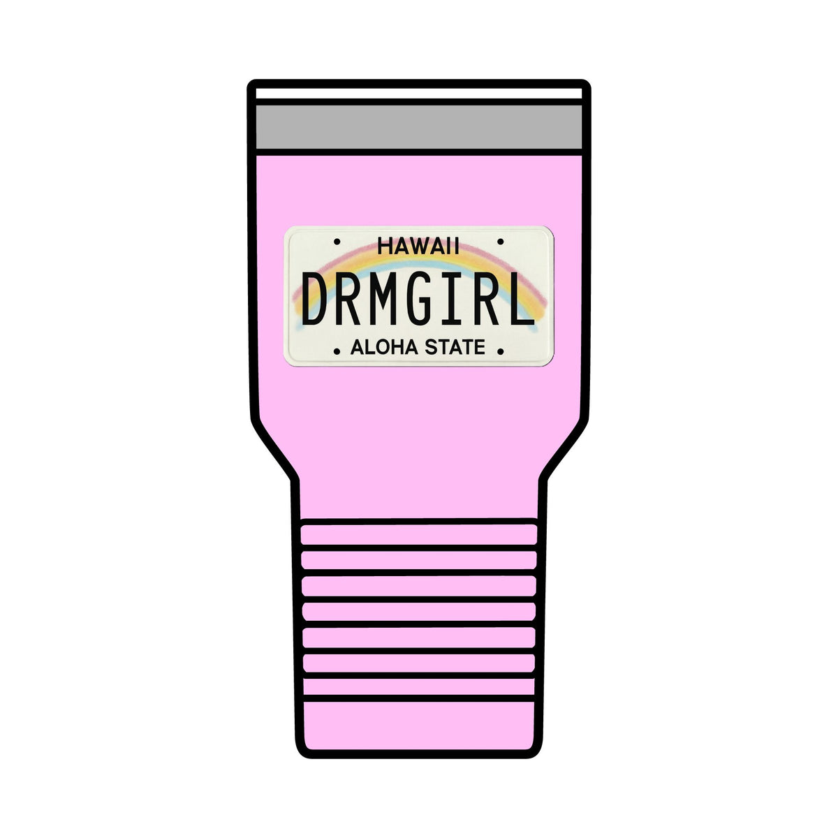 Hawaiian Dreamgirl Polar Camel 30oz Insulated Tumbler