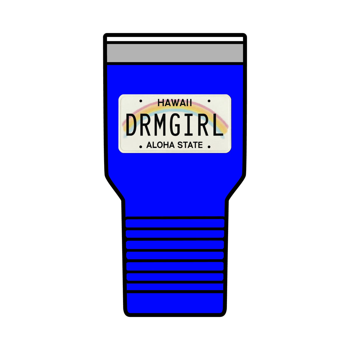 Hawaiian Dreamgirl Polar Camel 30oz Insulated Tumbler