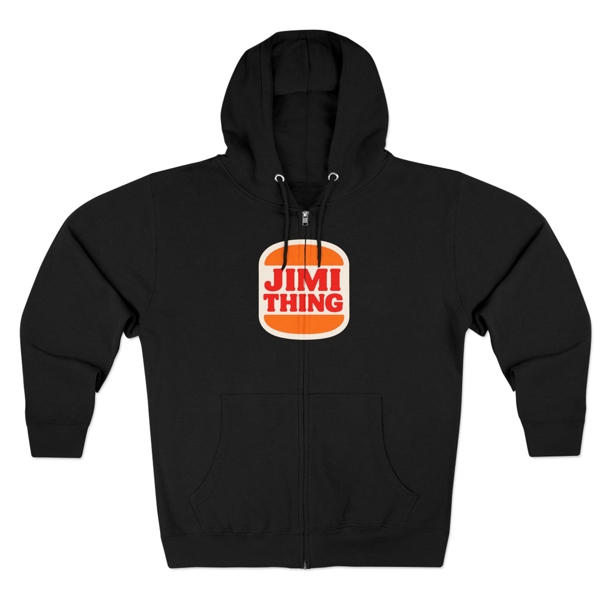 Burger Thing Zip Up Hoodie