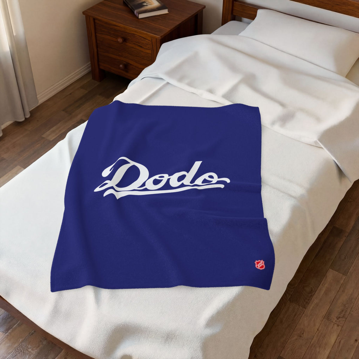 Los Angeles Dodo Velveteen Plush Blanket
