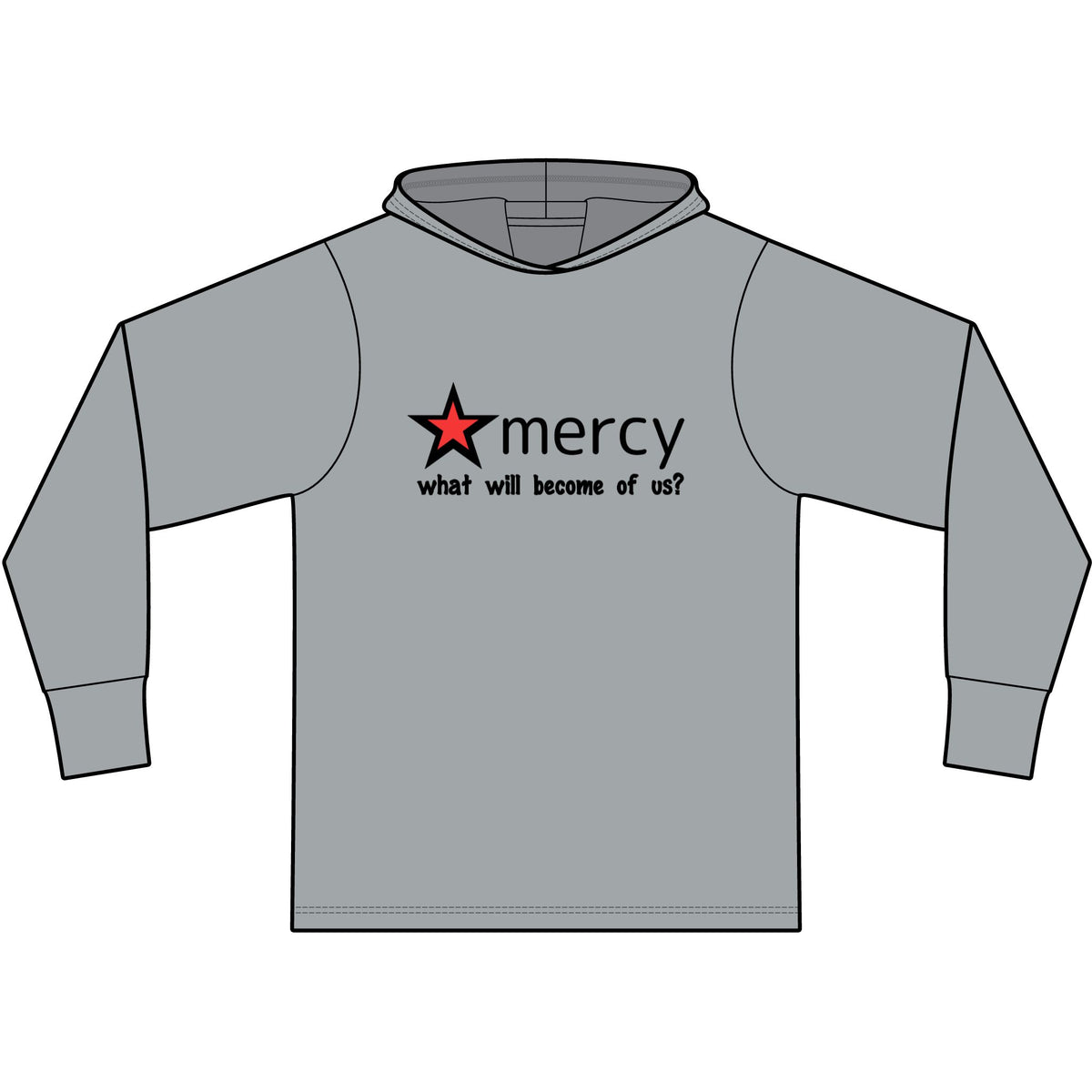 Mercy Me Long Sleeve Hooded T-Shirt