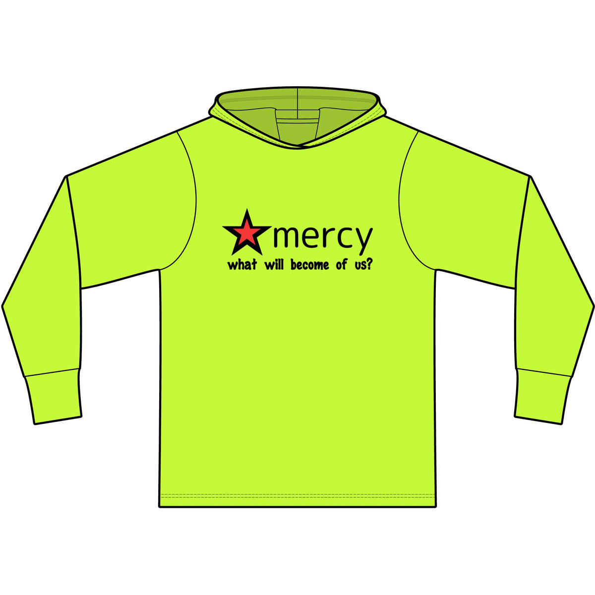 Mercy Me Long Sleeve Hooded T-Shirt