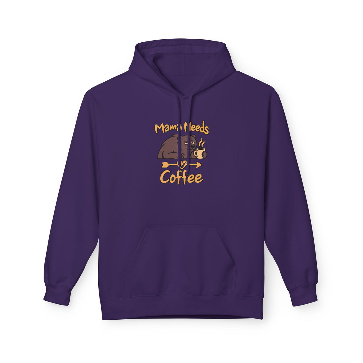 Mama Needs Coffee Pullover Hoodie