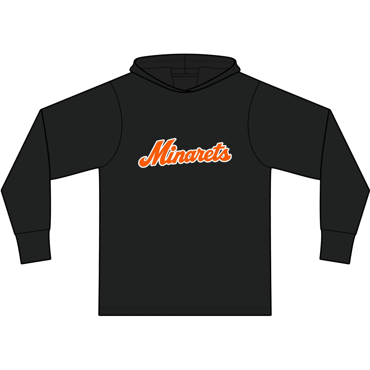 New York Minarets Long Sleeve Hooded T-Shirt