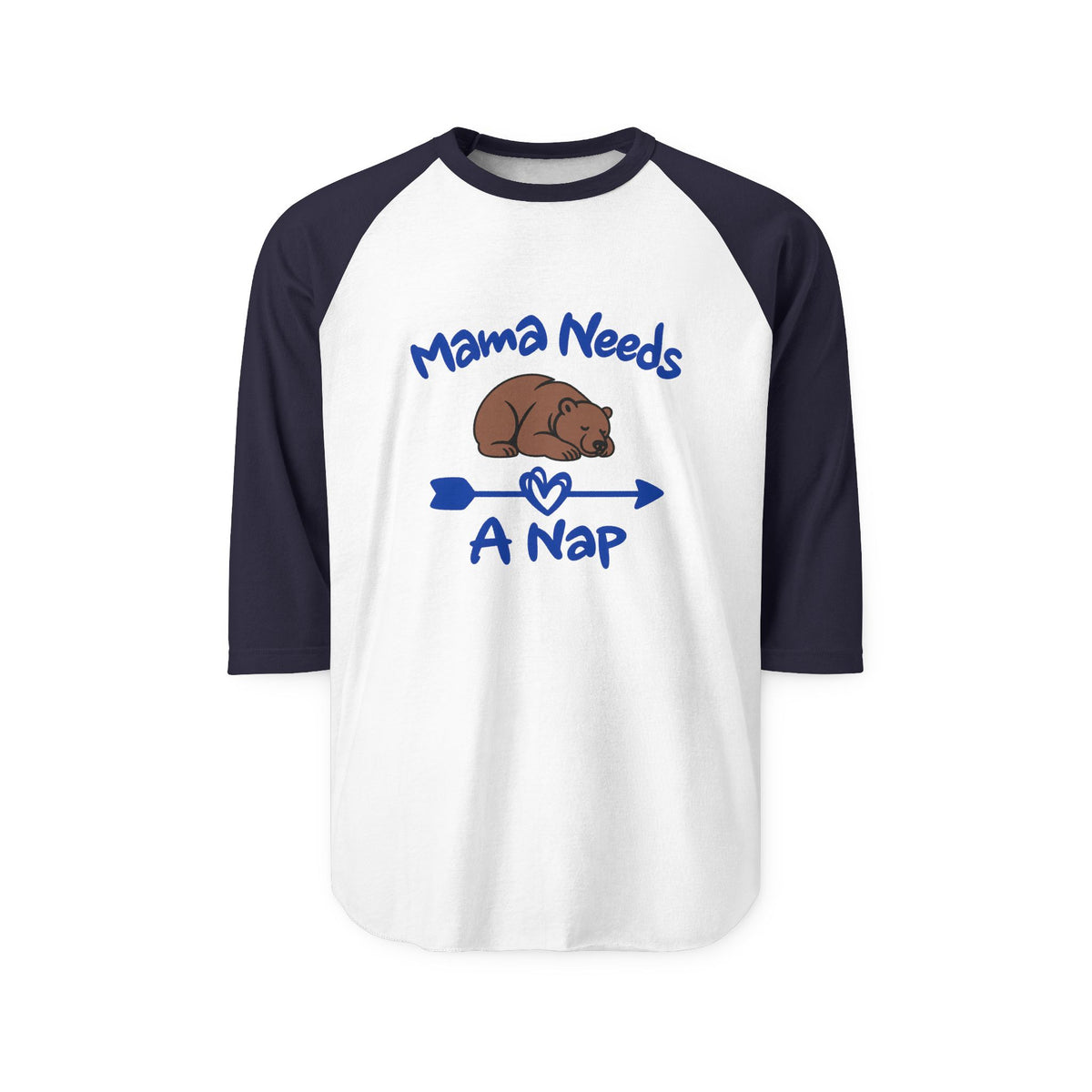 Mama Needs A Nap 3/4 Sleeve Jersey