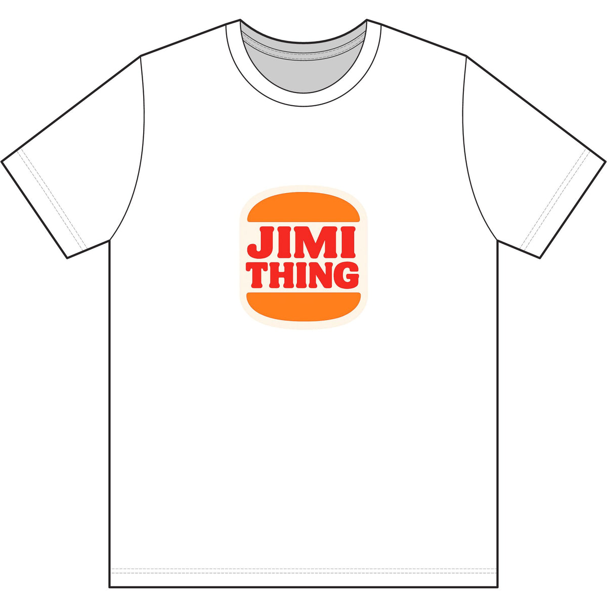 Burger Thing Dri Wick T Shirt