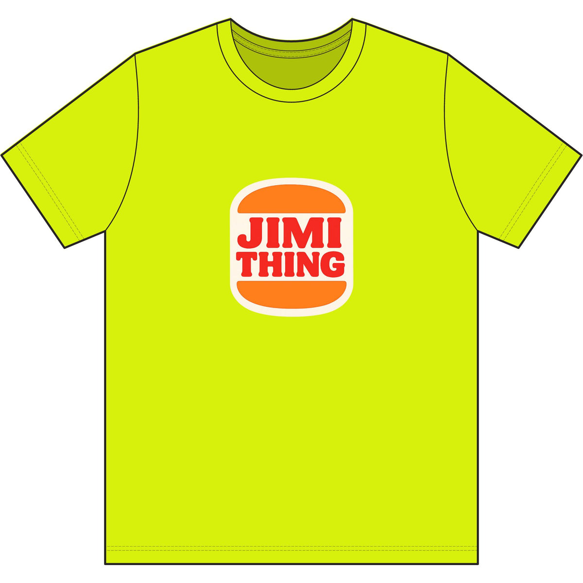 Burger Thing Dri Wick T Shirt
