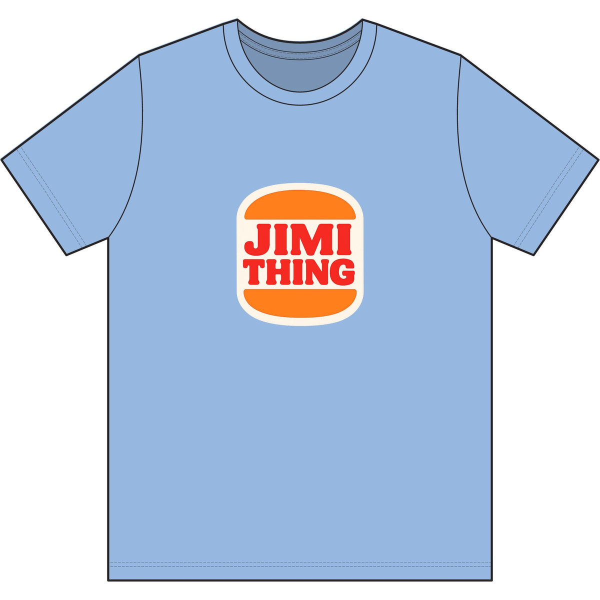 Burger Thing Dri Wick T Shirt