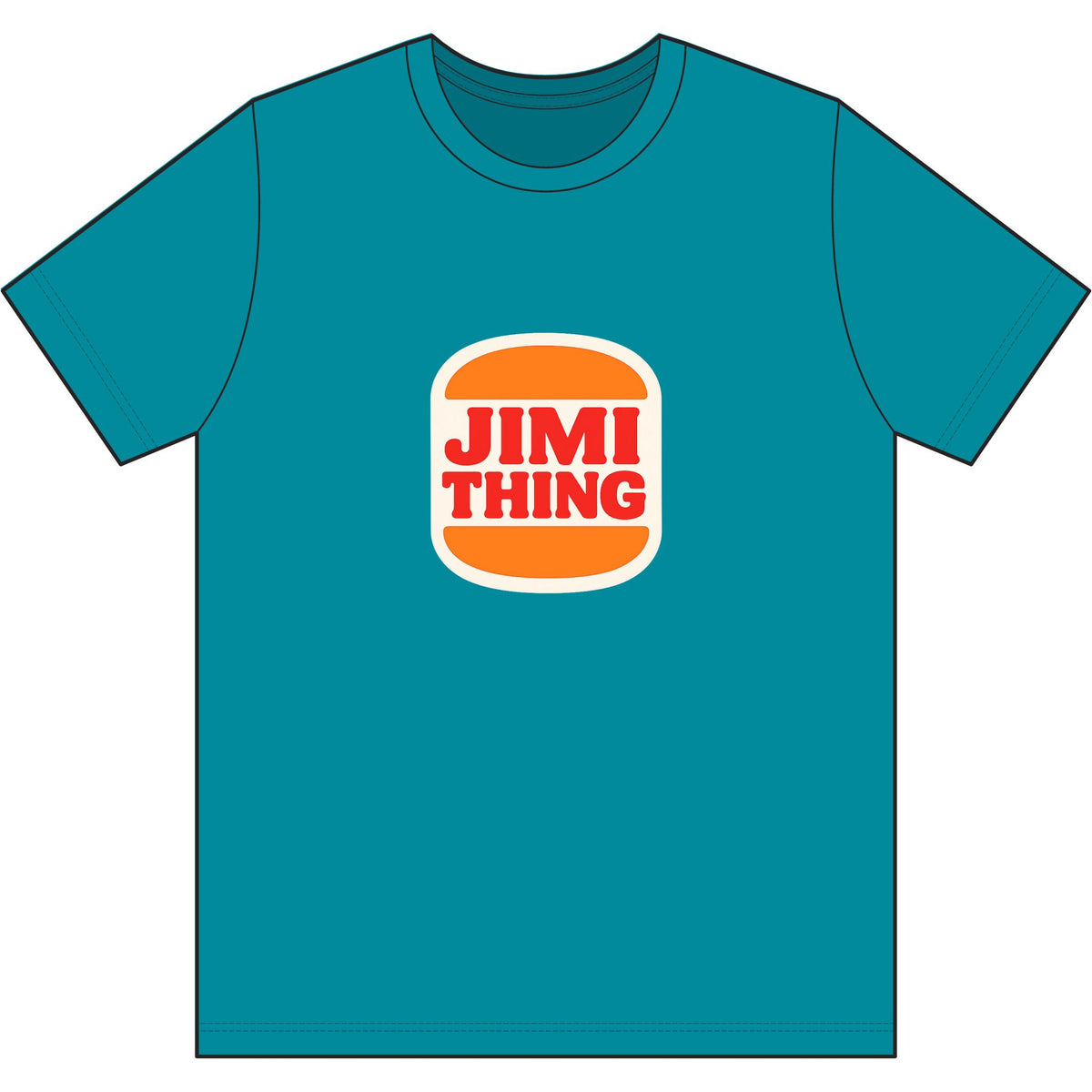 Burger Thing Dri Wick T Shirt