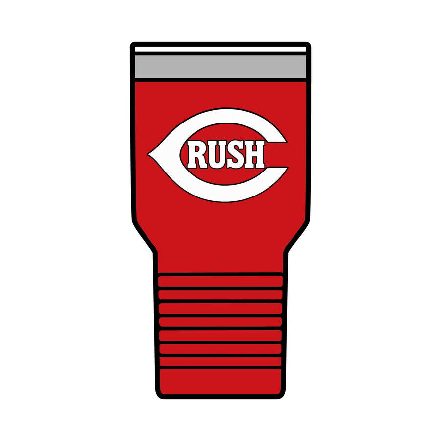 Cincinnati Crush 30oz Polar Camel Insulated Tumbler