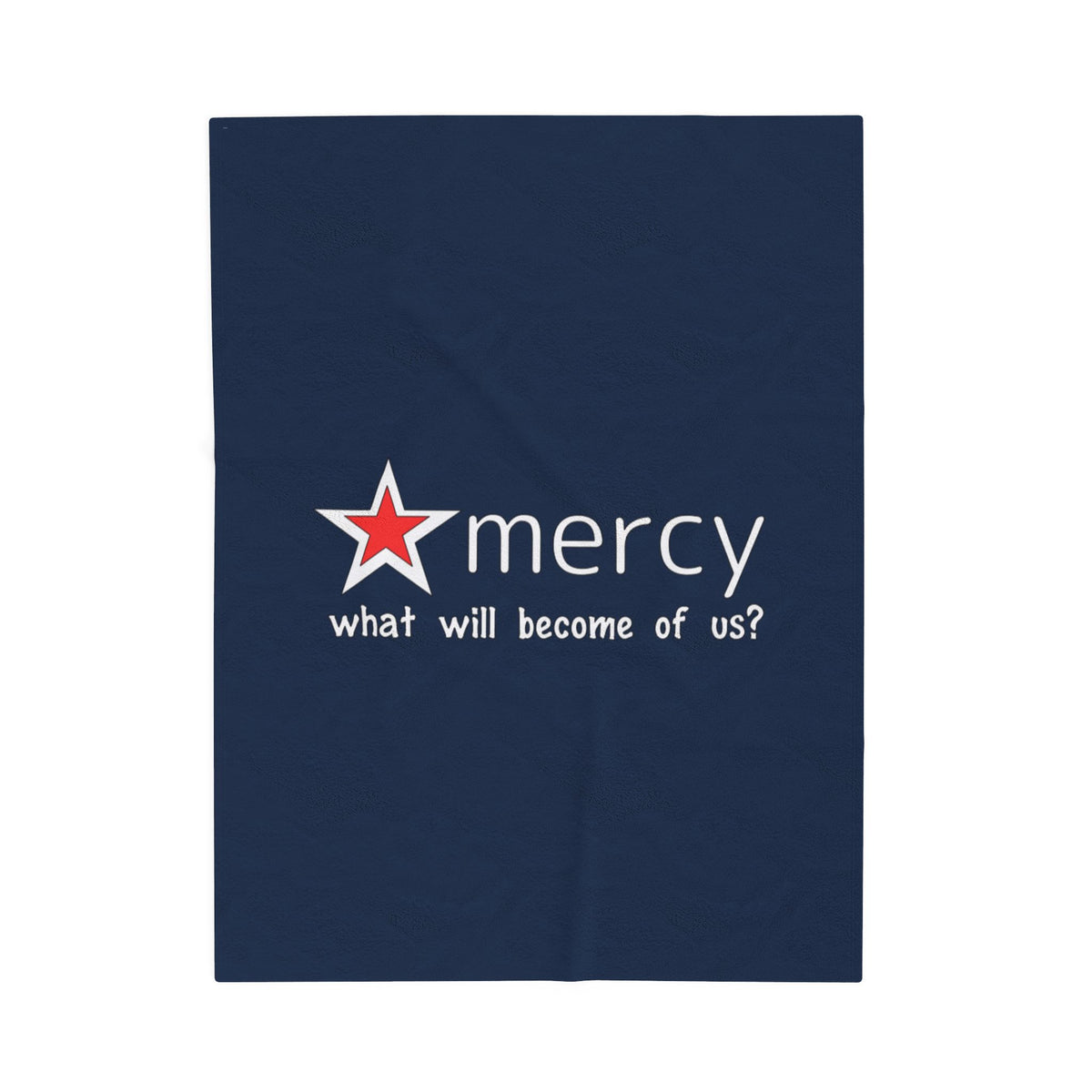 Mercy Me Velveteen Plush Blanket