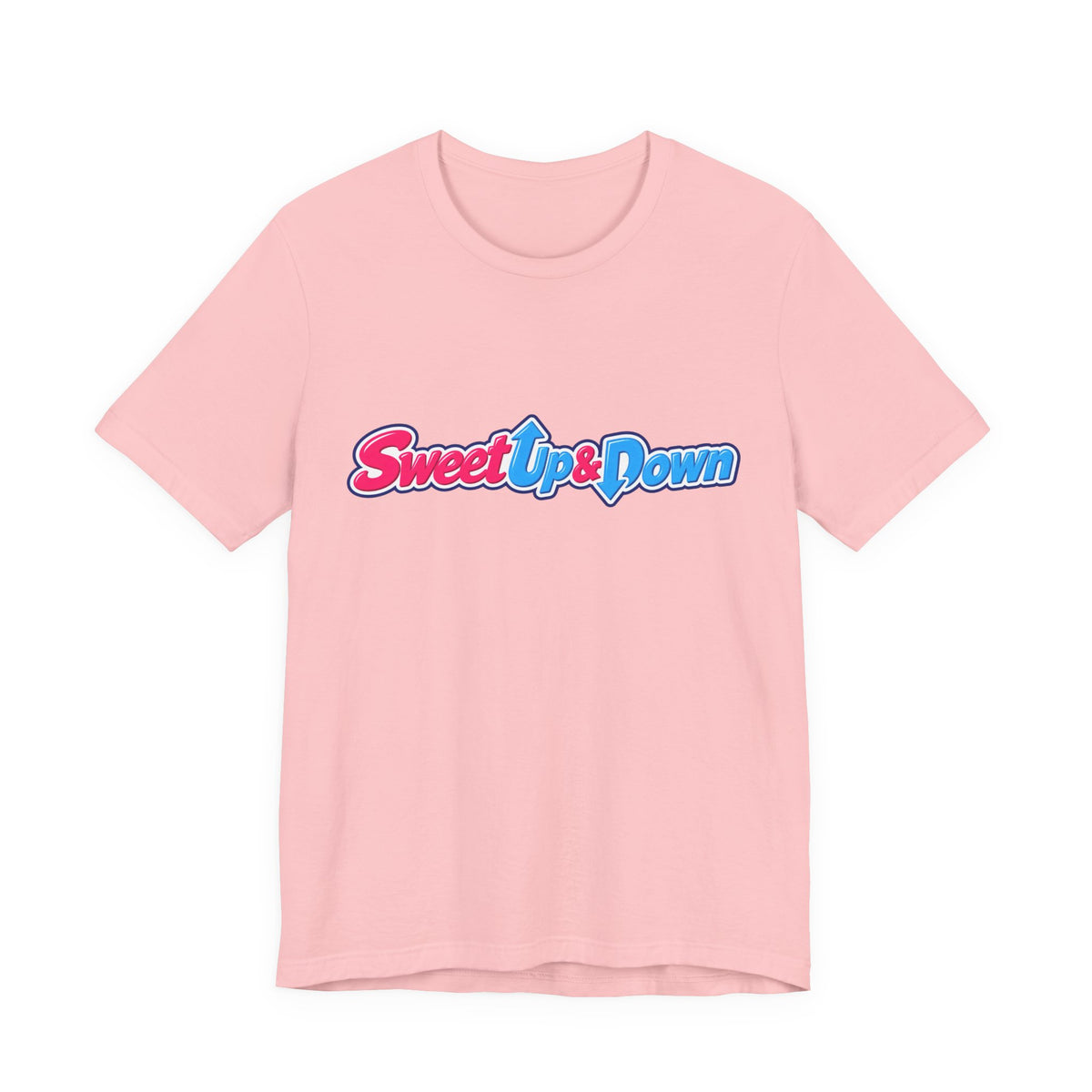Sweet Up & Down Unisex Short Sleeve T Shirt