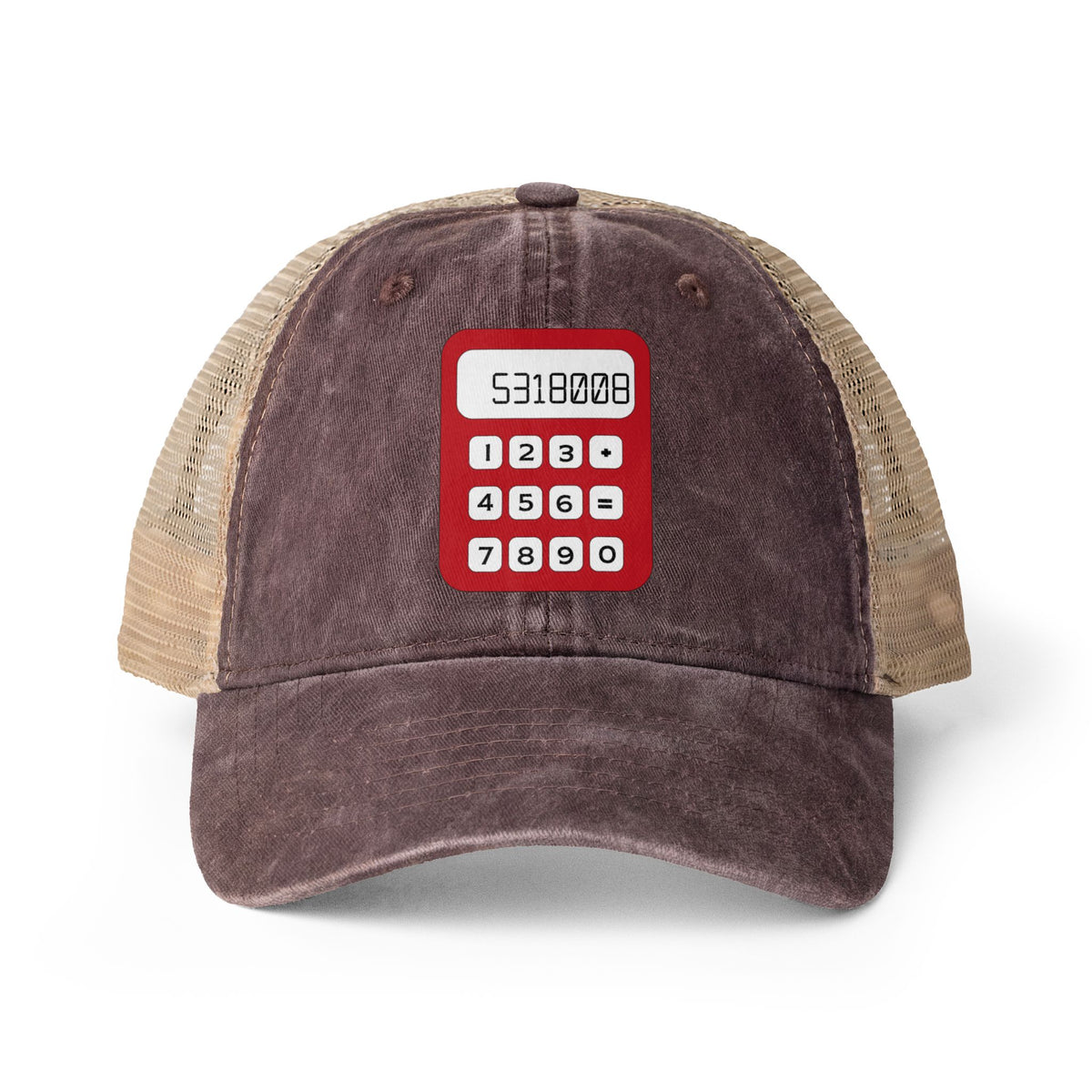 8th Grade Math Mesh Back Mom Hat