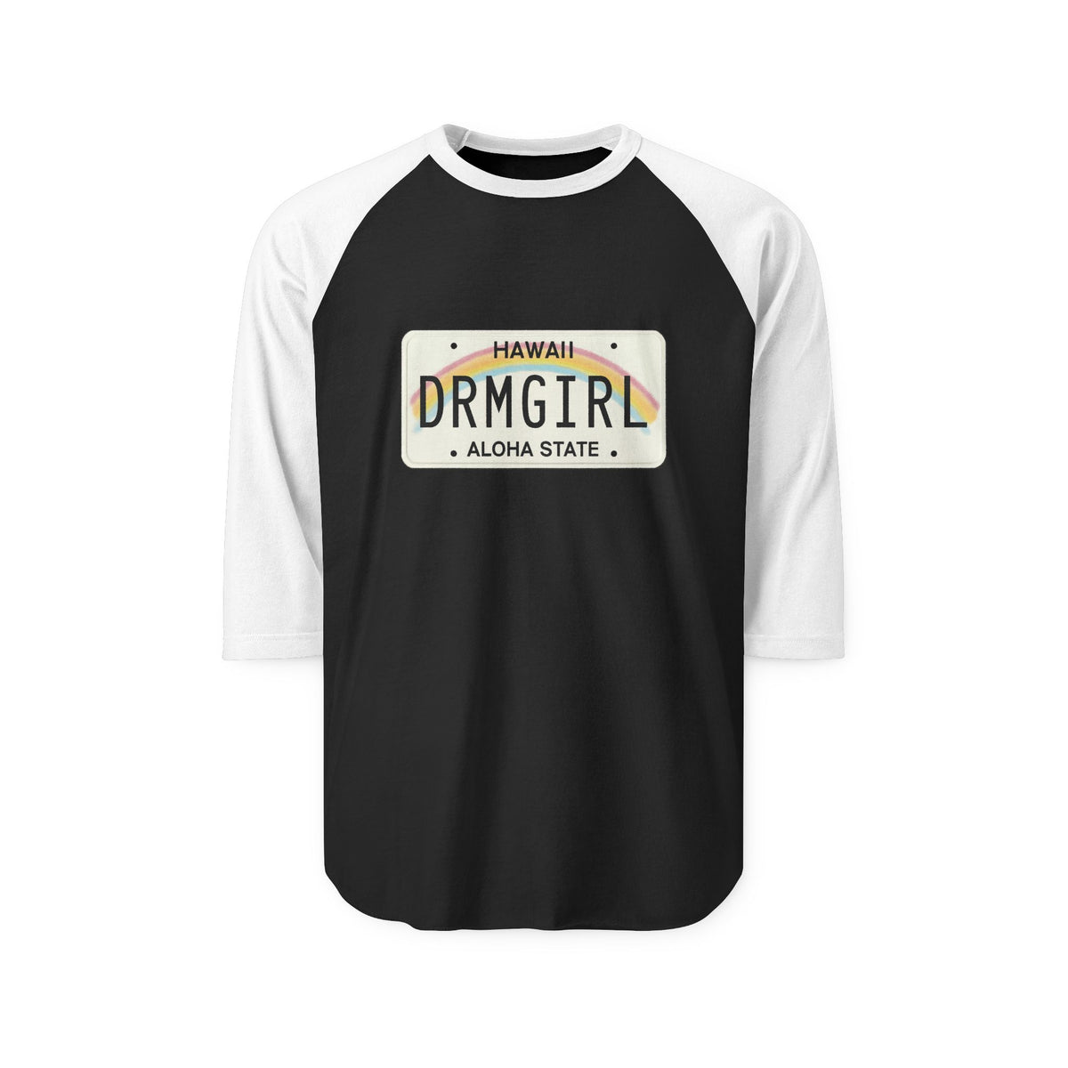 Hawaiian Dreamgirl 3/4 Sleeve Raglan Jersey