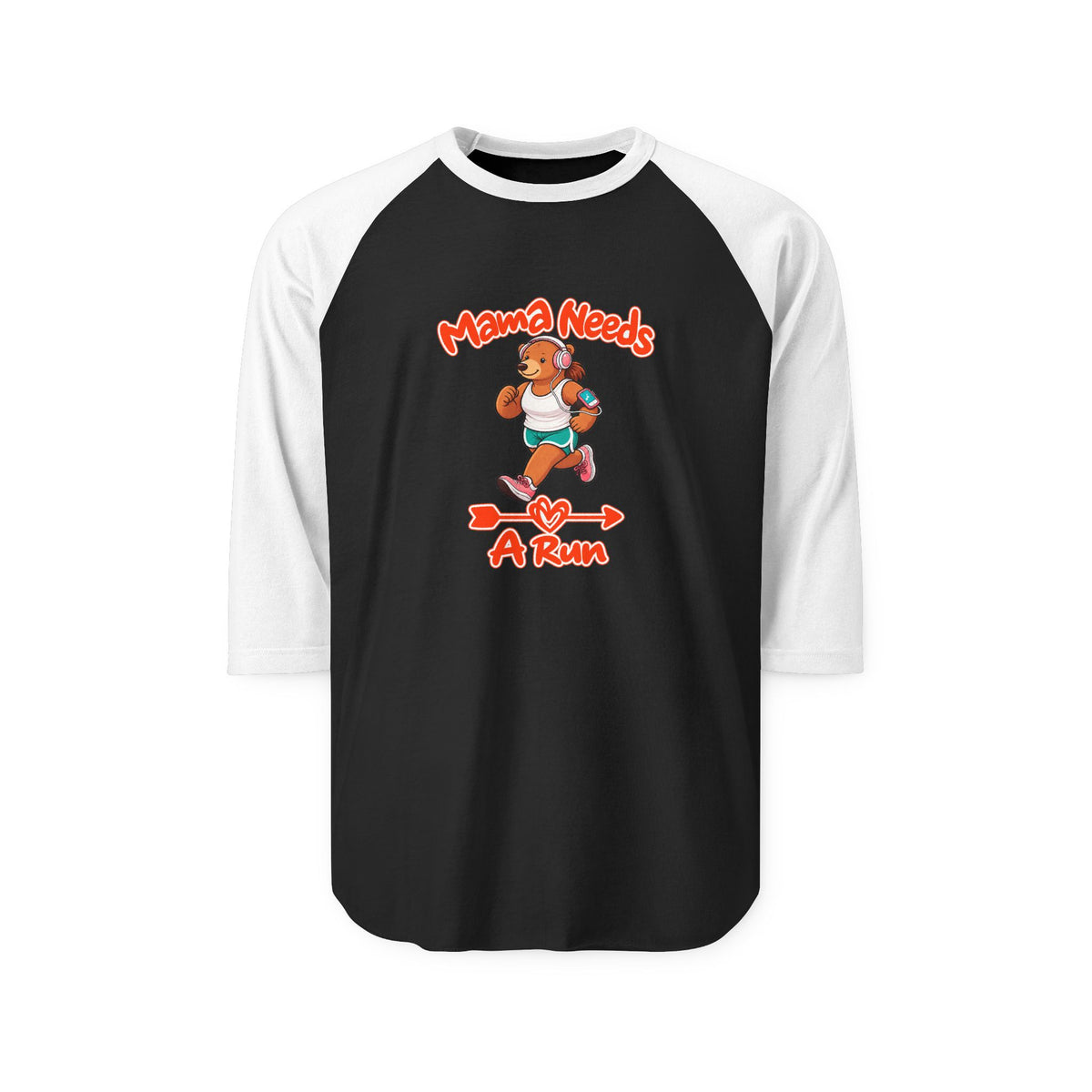 Mama Needs A Run 3/4 Sleeve Jersey