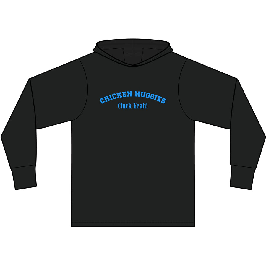 Chicken Nuggies Long Sleeve Hooded T-Shirt