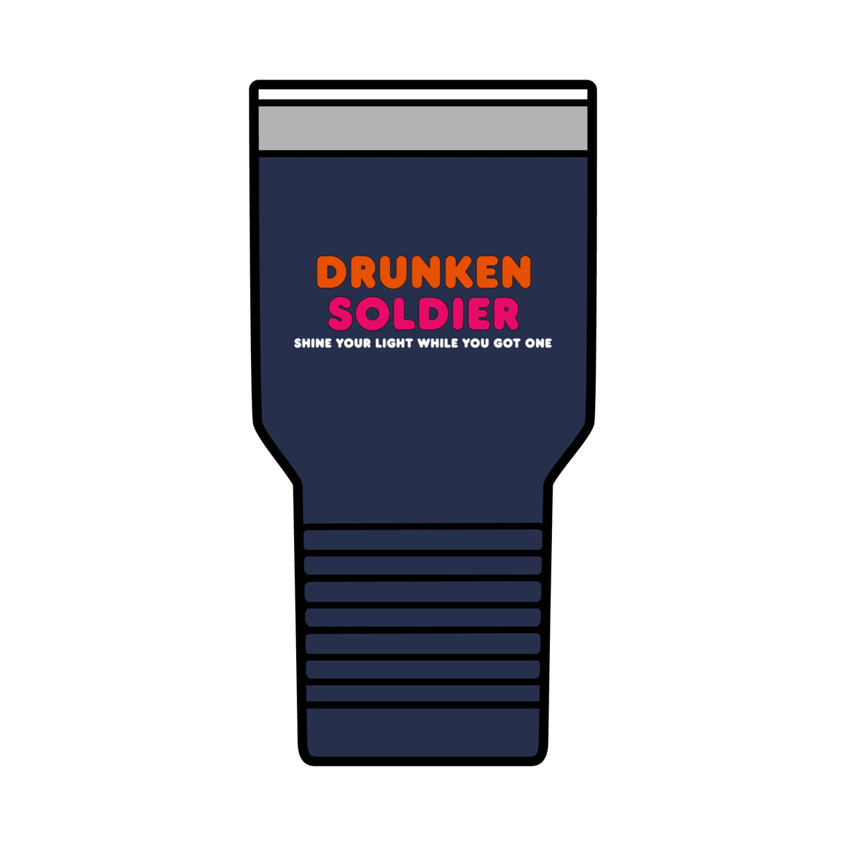 Drunken Soldier Polar Camel 30oz Insulated Tumbler