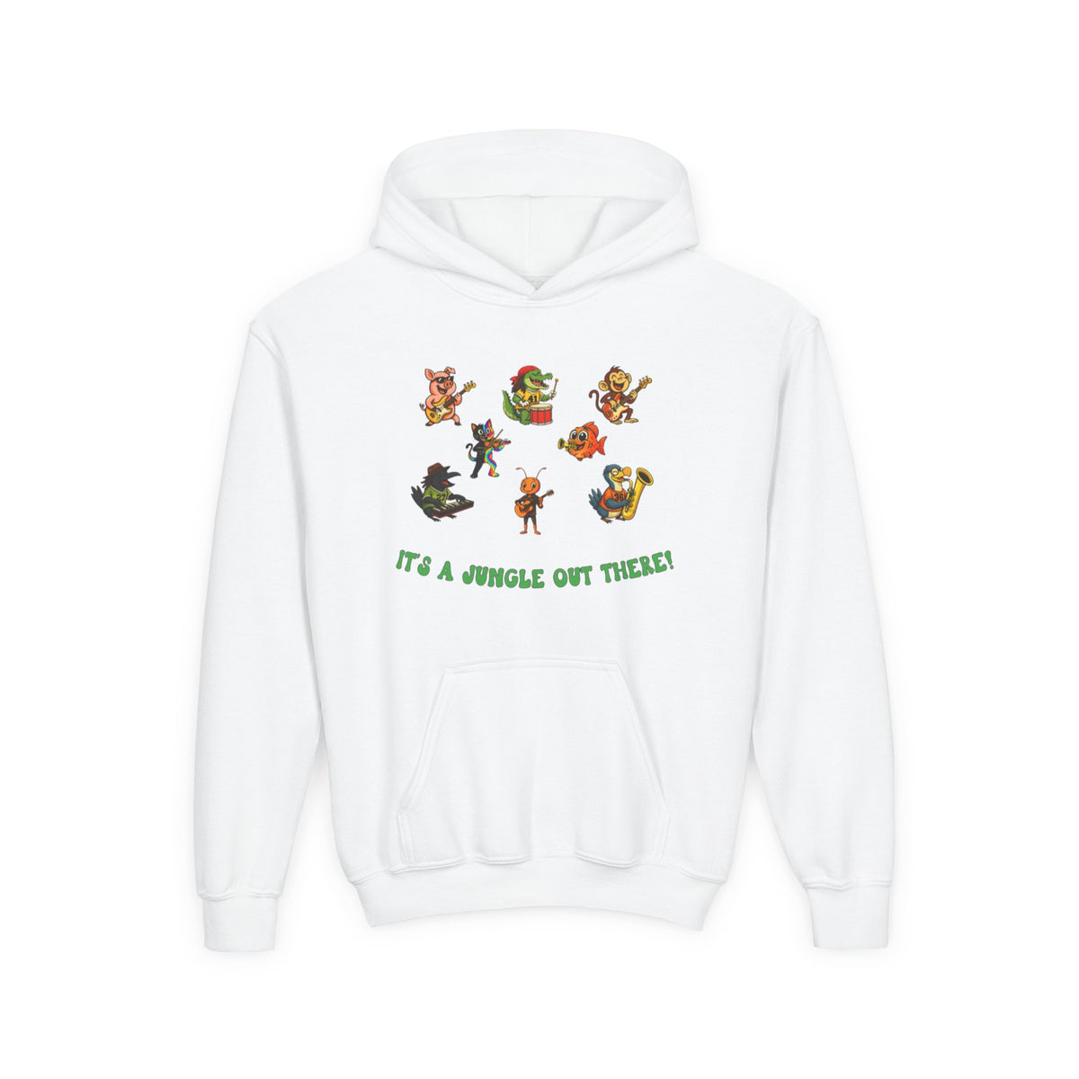 Jungle Band Youth Hooded Sweatshirt
