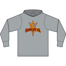 Arizona State Some Devil Long Sleeve Hooded T-Shirt