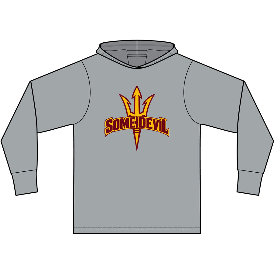 Arizona State Some Devil Long Sleeve Hooded T-Shirt