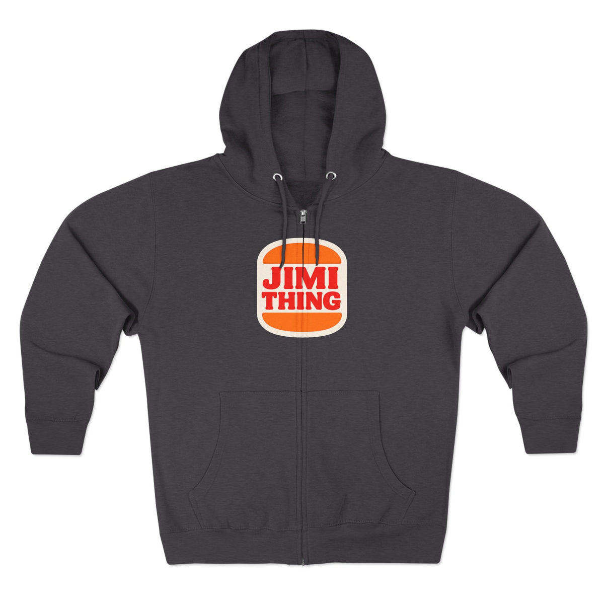 Burger Thing Zip Up Hoodie
