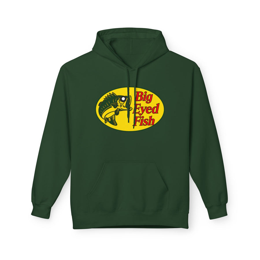 Big Bass Fish Puullover Hoodie