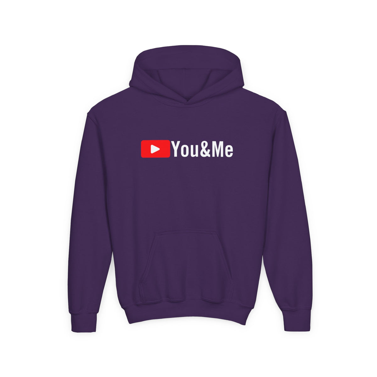 You & Me Tube Youth Pullover Hoodie