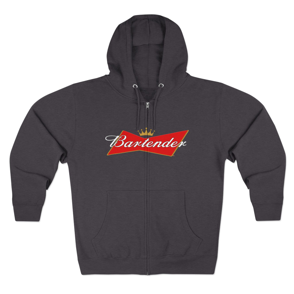 Bartender Please Zip Up Hoodie